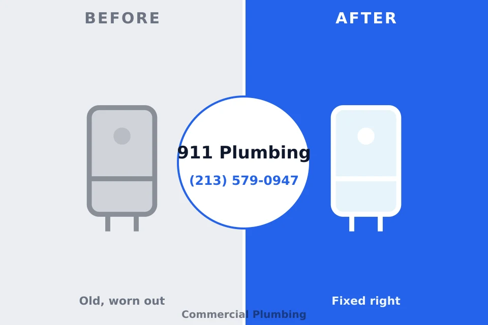 Before and after: plumbing company Argentine, MI